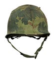 US Vietnam War Helmet Royalty Free Stock Photo
