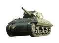 US WW2 M10 tank destroyer Royalty Free Stock Photo