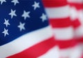 USA American Flag Closeup Royalty Free Stock Photo