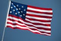 Usa American flag stars and stripes detail Royalty Free Stock Photo