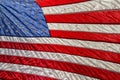 Usa American flag stars and stripes detail Royalty Free Stock Photo