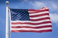 Usa American flag stars and stripes detail Royalty Free Stock Photo