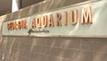 USA Aquarium Atlanta at Pemberton Place - ATLANTA, USA - APRIL 21, 2016 - travel photography Royalty Free Stock Photo
