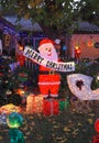 USA, Arizona: Front Yard Santa Royalty Free Stock Photo