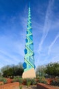 USA, Arizona/Phoenix: Architecture - F. Lloyd Wright Spire/Side View