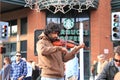 USA, Arizona: Violinist Oliver Blaylock