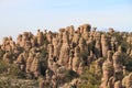 USA, AZ/Chiricahua Mountains: Standing-Up Rocks Royalty Free Stock Photo