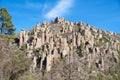 USA, AZ/Chiricahua Mountains: Standing-Up Rocks Royalty Free Stock Photo