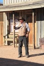 USA, AZ: Old West - Gunfight Actor/Marshal