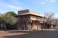 Tempe, Arizona: Hackett House -Territorial-Style Building 1888 Royalty Free Stock Photo