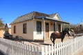 USA, AZ/Tombstone: Old West - Wyatt Earp House Royalty Free Stock Photo