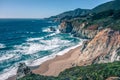 USA California pacific ocean coast shoreline