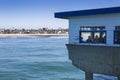 USA - California - San Diego Ocean beach pier Royalty Free Stock Photo