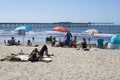 USA - California - San Diego Ocean beach pier Royalty Free Stock Photo