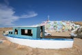 USA - California - Slab City Royalty Free Stock Photo