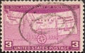 USA - Circa 1939: a postage stamp printed in the US showing a Map of the four States North Dakota, South Dakota, Montana, Washingt