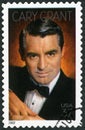 USA - 2002: shows Cary Grant born Archibald Alexander Leach 1904-1986, actor Royalty Free Stock Photo