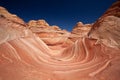 USA - coyote buttes - the wave formation Royalty Free Stock Photo