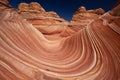 USA - coyote buttes - the wave formation Royalty Free Stock Photo