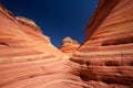 USA - coyote buttes - the wave formation Royalty Free Stock Photo