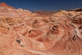 USA - coyote buttes - the wave formation Royalty Free Stock Photo