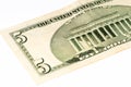 USA currancy banknote Royalty Free Stock Photo