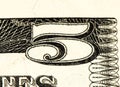 USA currancy banknote