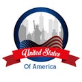 USA design, vector illustration.