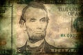 USA dollar money banknotes texture grunge background Royalty Free Stock Photo