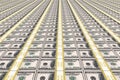 USA dollars money background. Royalty Free Stock Photo