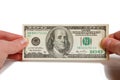 USA dollars $ Royalty Free Stock Photo