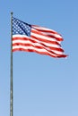 the USA flag Royalty Free Stock Photo
