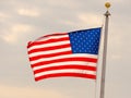 USA flag background. American symbol of fourth of July Independence Day, democracy and patriotism Royalty Free Stock Photo