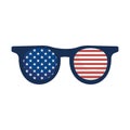 usa flag glasses