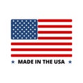 USA flag - Made in America