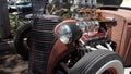 Closeup of Rat rod based on Ford`s model A motor