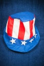 USA Hat Royalty Free Stock Photo