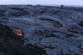 USA Hawaii Big Island Volcanos National Park cooling lava