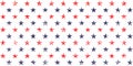 USA holiday 4th of July, American President Day, memorial day abstract vector seamless pattern