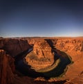 USA Horsehoe Bend at night