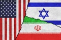 USA, Israel and Iran