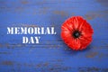 USA Memorial Day concept. Royalty Free Stock Photo
