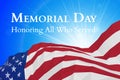 USA Memorial Day Poster