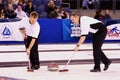 USA Men's Curling Team Royalty Free Stock Photo