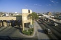 USA/Mexico border in San Diego, CA facing Tijuana Royalty Free Stock Photo