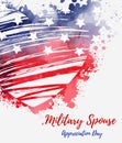 USA military spouse appreciation day Royalty Free Stock Photo