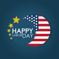 Happy labor day card