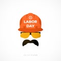 USA national holiday Labor Day.