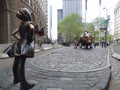 USA. New-York. Fearless Girl