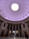 USA. New-York. Federal Hall National Memorial. Wall Street Royalty Free Stock Photo